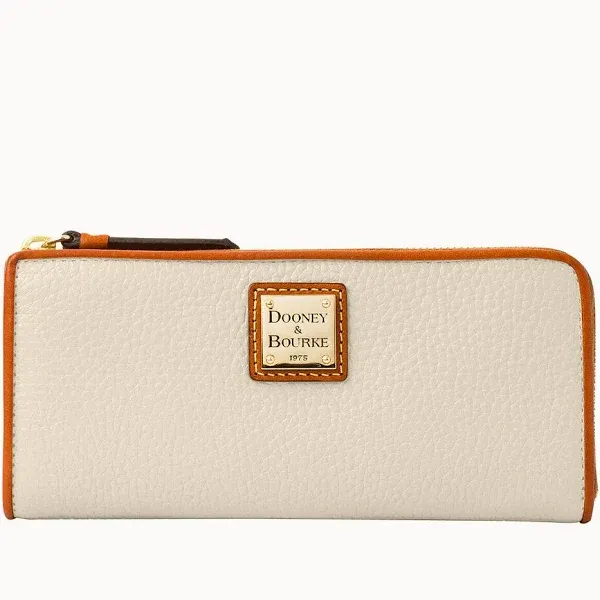 Dooney & Bourke Pebble Grain Zip Clutch Wallet