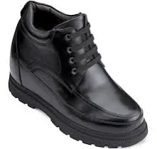 Height increase Elevator Shoes Men's Calden Leather Elevator Boots