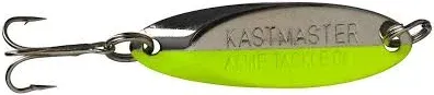 Acme Kastmaster Lure, Chrome/Neon Blue, 3/4-Ounce