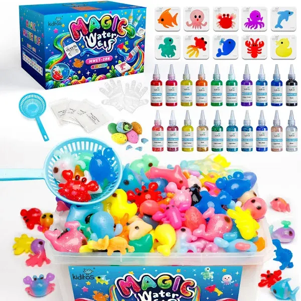 Sea Creature 20 Colors Magic Water Elf Toy Kit (MWET-20NS)