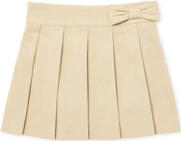 The Children's Place Toddler Girls' Uniform Bow Pleated Skort