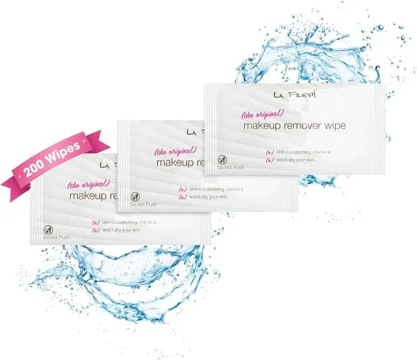 La Fresh Makeup Remover Wipes with Vitamin E for Waterproof Makeup