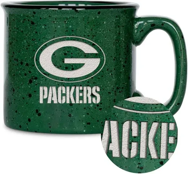 Rico Industries NFL Football Speckled Campfire Mug