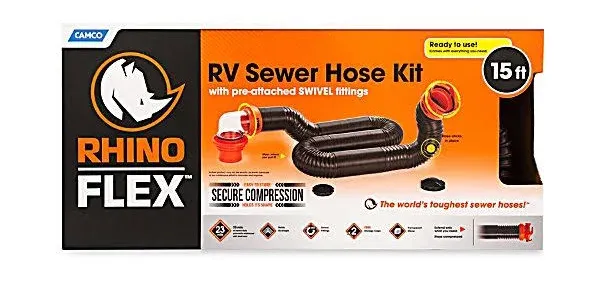 Camco 39761 RhinoFLEX Sewer Hose