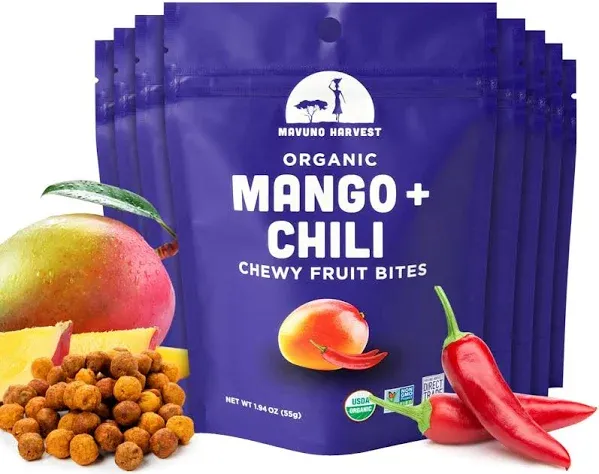 Mavuno Harvest Organic Mango Chili Fruit Bites