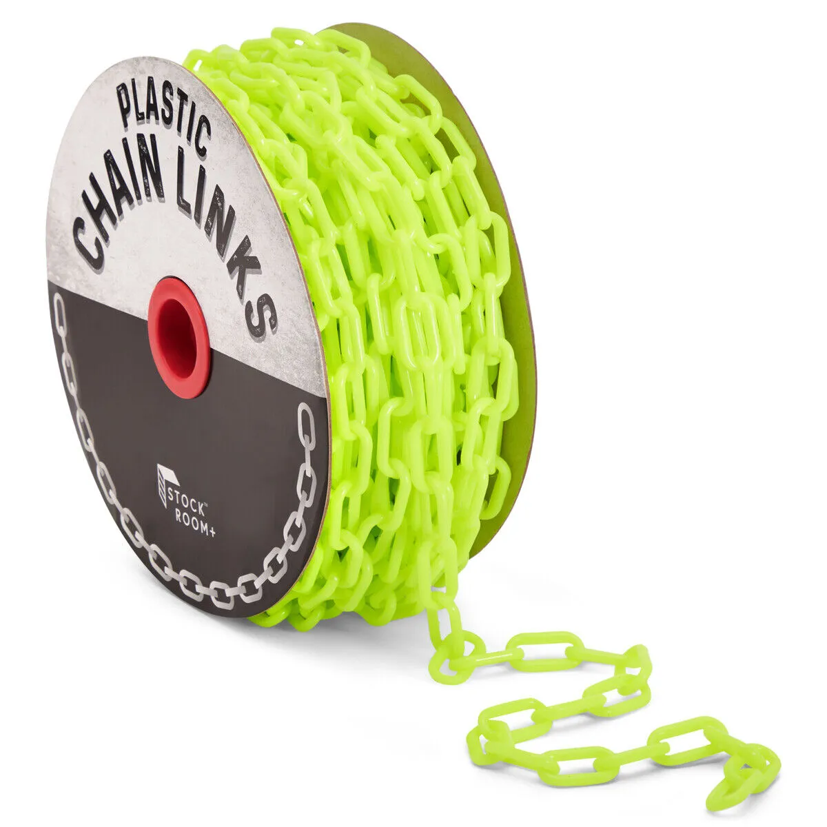 Stockroom Plus 100-Feet Plastic Chain Links