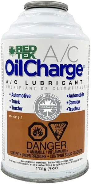 OilCharge A/C Universal Refrigeration Oil (4 oz. can) - CASE of 12