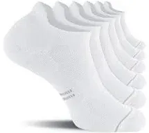 CS CELERSPORT CELERSPORT 6 Pack Men's Running Ankle Socks with Cushion, Low Cut Athletic Tab Socks, Black + Grey, Medium