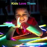 500 Ultra Bright Glow Sticks Bulk Halloween Glow in The Dark Party Supplies Pack 8 Glowsticks Party Favors with Bracelets