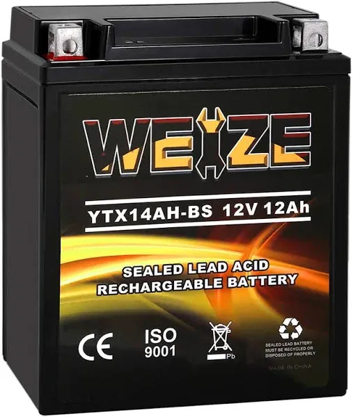 Tytaneum M.f. Battery YTX14AH-BS