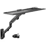 Keyboard Mount for Wall or Pole Mounting Keyboard and Mouse Stand Traywith Full