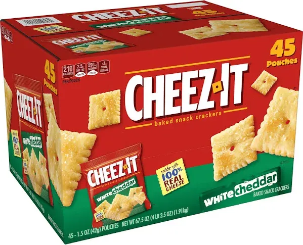 Cheez-It White Cheddar Snack Crackers