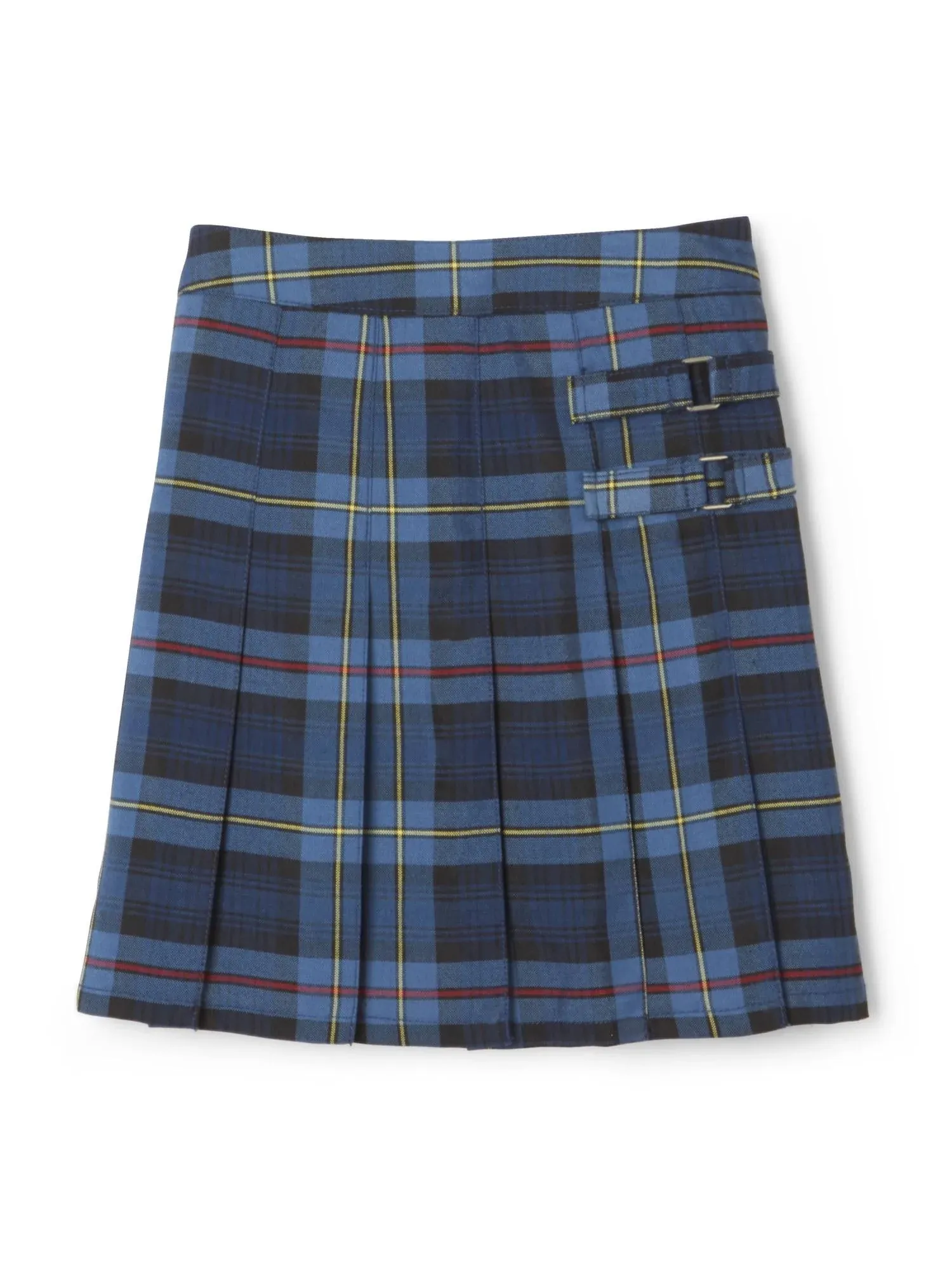 French Toast Girls' Plaid Two-Tab Scooter Skirt