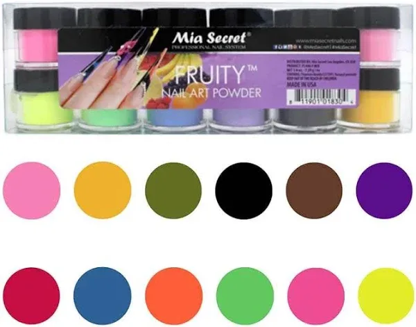 Mia Secret Fruity Collection Nail Acrylic Powder