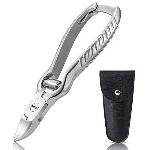 Bezox Heavy Duty Podiatrist Toenail Clippers for Thick and Ingrown Nails