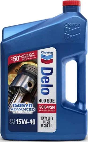 Delo 222290470 400 SDE SAE 15W-40 Motor Oil - 1 Gallon Jug