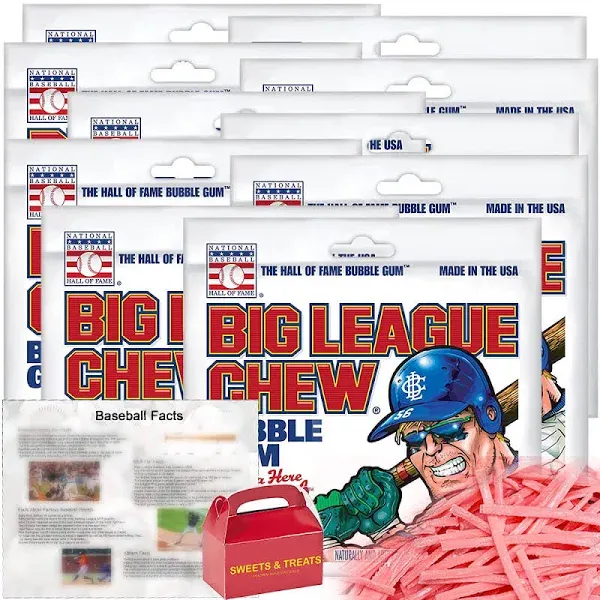 Muchai Innovations Bubble Gum Original Big League Chew Bubble Gum