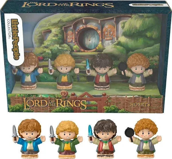 Fisher Price Little People Lord of the Rings Hobbits Collector Set