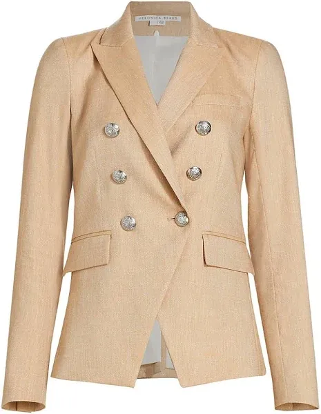 Veronica Beard Women's Miller Linen Dickey Jacket