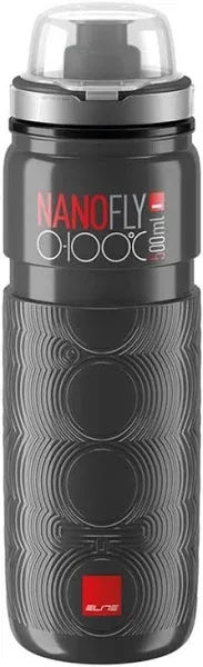 Elite Nano Fly 0-100, with MTB cap, thermal 4 hour, black 500 ml