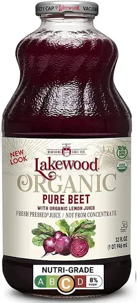 Lakewood Organic Fresh Pressed Super Beet, Organic - 32 fl oz