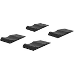 Race Ramps RR-FS 14" Wide Flatstopper (Set of Four), Prevent Flat Spots on Tires from Car Storage, High-Density Foam with Anti-Slip Coating, Tire Saver Ramps