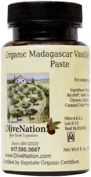 OliveNation Organic Vanilla Bean Paste