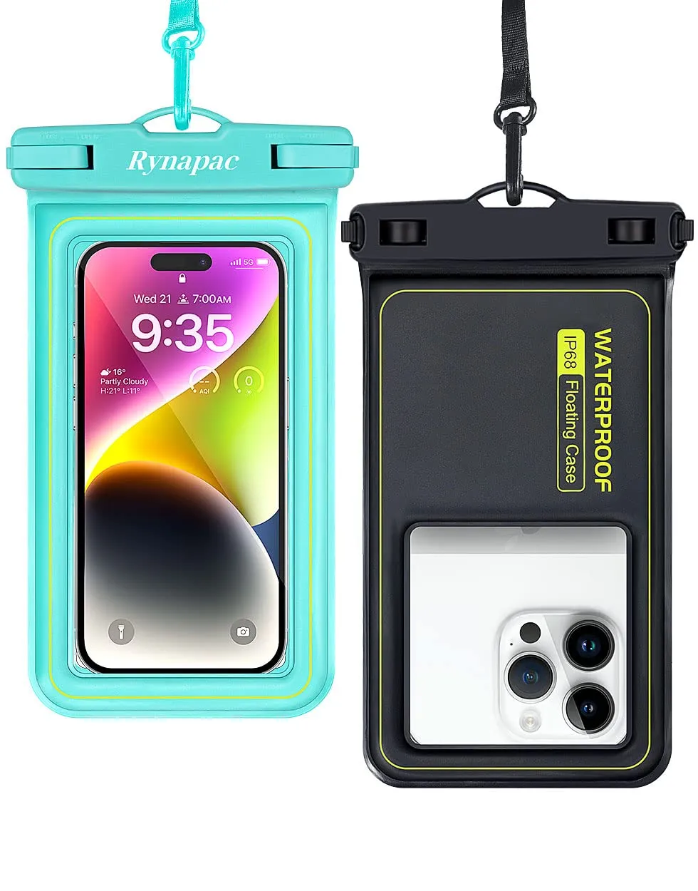 Ip68 Waterproof Phone Pouch/Case Waterproof Floating Phone Case for iPhone 14 13 12 11 Pro Max XS Plus Samsung Galaxy Cellphone