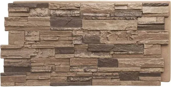 Ekena Millwork 9"W x 8"H Cascade Stacked Stone