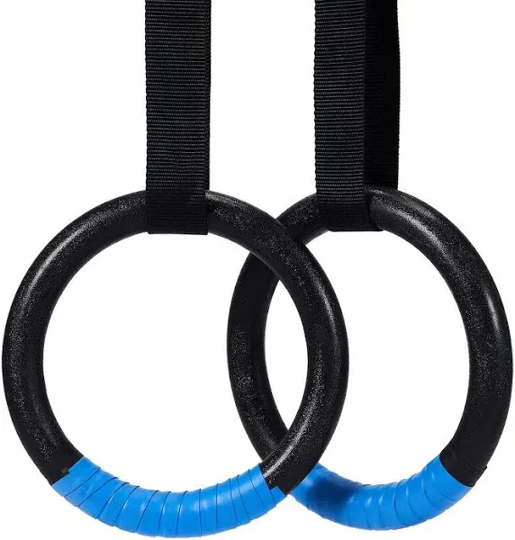 Portable Olympic Rings with Adjustable Straps for Total Body Strength Training