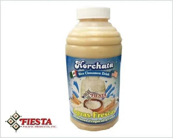 Fiesta Drink Concentrate 16oz Bottle (Horchata, 6 Pack)