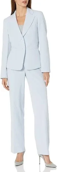 Le Suit Women's Jacket/Pant Suit