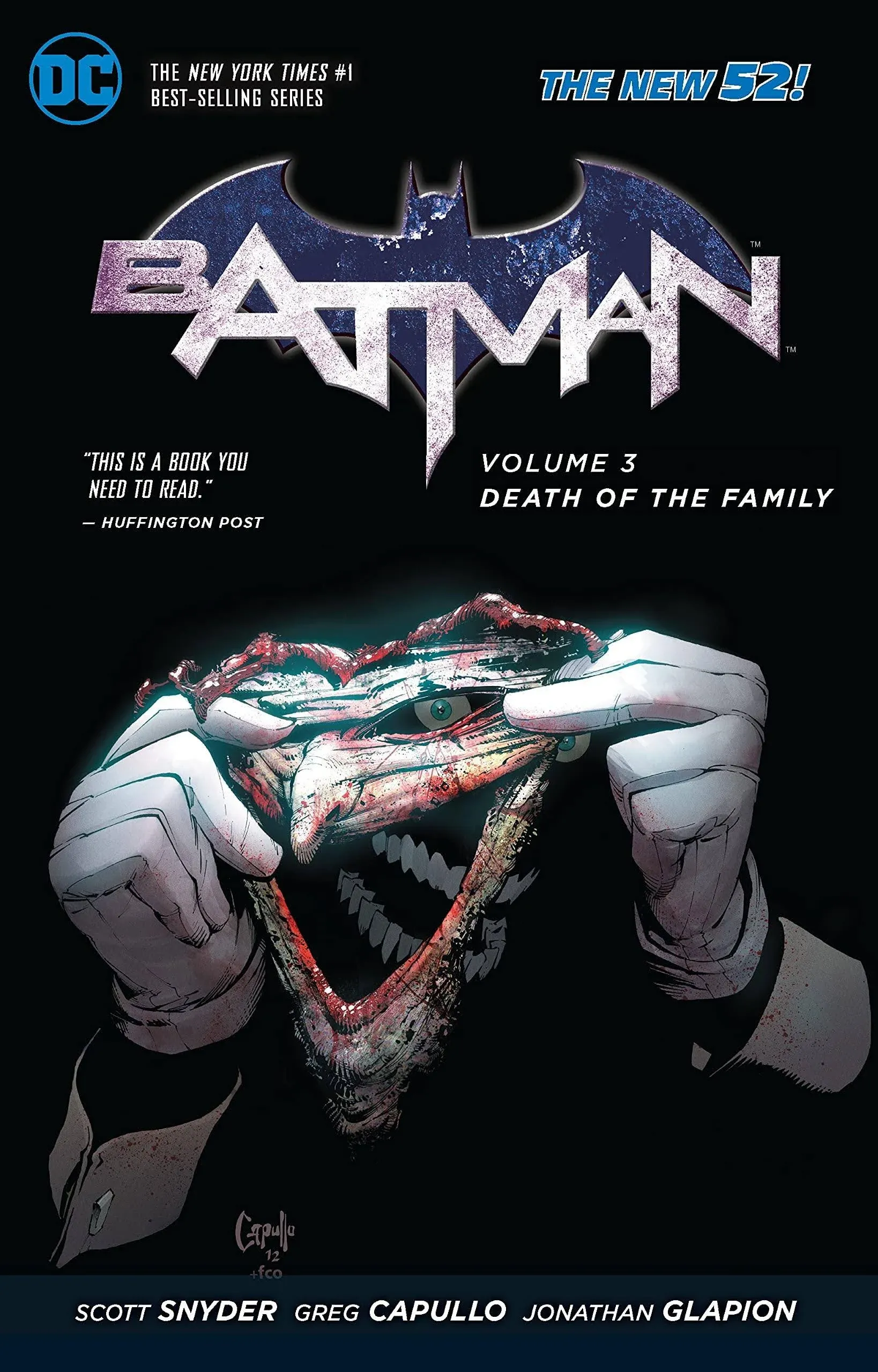 BATMAN The new 52 volume 3 Death in the family  graphic novel BRAND NEW