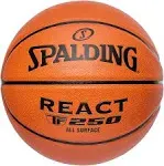 Spalding React TF-250 Indoor-Outdoor Basketball 28.5"