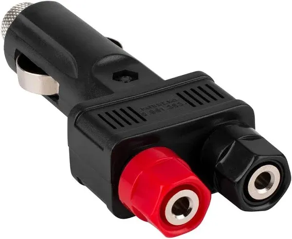 12V Cig Plug - Binding Post Adapter