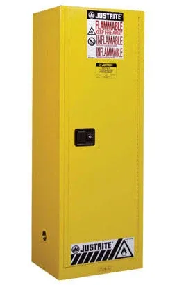 Justrite Sure-Grip EX Slimline Flammable Safety Cabinet