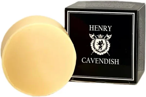 Henry Cavendish Himalaya Shaving Soap with Shea Butter & Coconut Oil. Long Lasting 3.8 oz Puck Refill. Mens Shave Soap. All Natural. Rich Lather