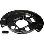 1ABMX00065-Chevrolet GMC Cadillac Rear Brake Rotor Backing Plate Dorman OE Solutions 924-002