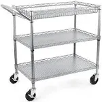 Finnhomy 3 Tier Heavy Duty Commercial Grade Utility Cart