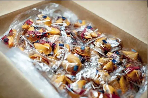 Golden Bowl Fortune Cookies, Vanilla Flavor, 350-Count Box