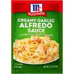 McCormick Sauce Mix, Alfredo, Creamy Garlic