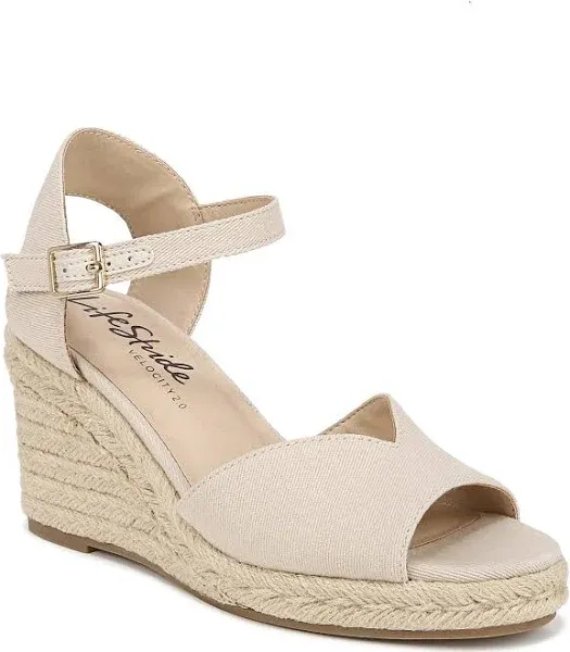 LifeStride Women's Tess Espadrille Wedge Sandals