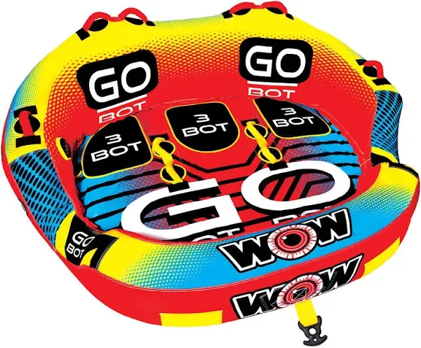 Wow Watersports 18-1050 Go Bot 3P Towable - 3 Person