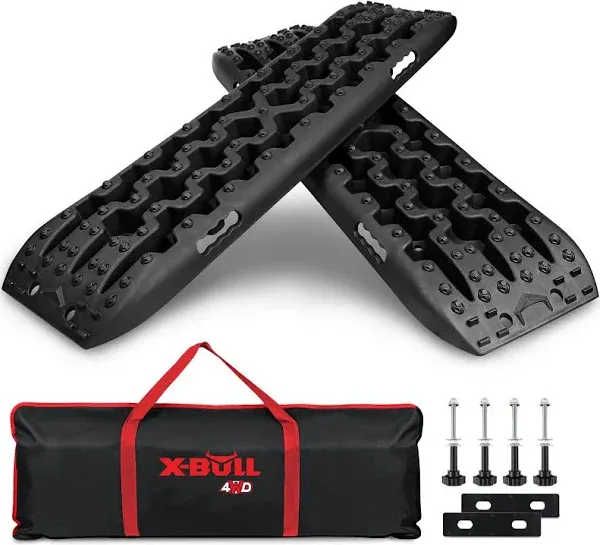 RUGCEL WINCH Quick Recovery Emergency 4 Wheel Drive Tire Mats, Black (Used)