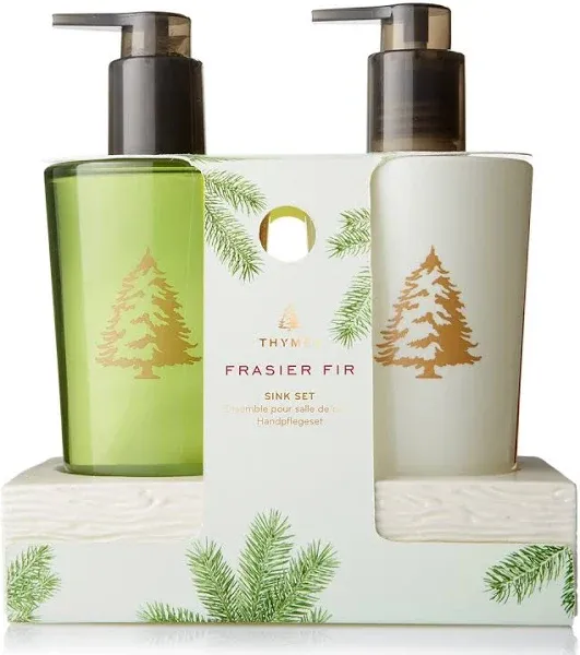 Thymes Frasier Fir Sink Set