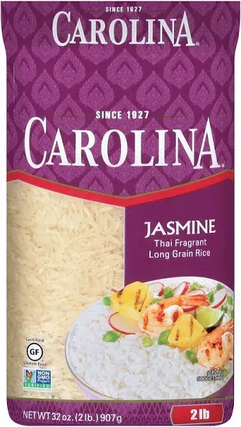 Carolina Rice, Long Grain, Thai Fragrant, Jasmine