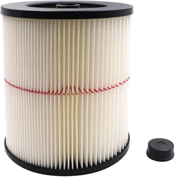 Replacement Filters 17816 Compatible with Shop Vac Craftsman 9-17816, Fits Most 5 Gallon and Larger Wet/Dry Vacs