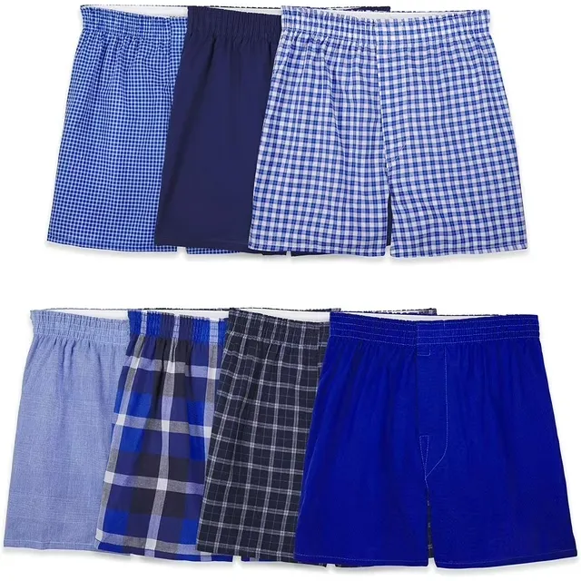 Fruit of the Loom Boys' Tartan Plaid Boxers