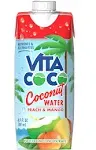 Vita Coco Peach & Mango Coconut Water (16.9 fl oz)