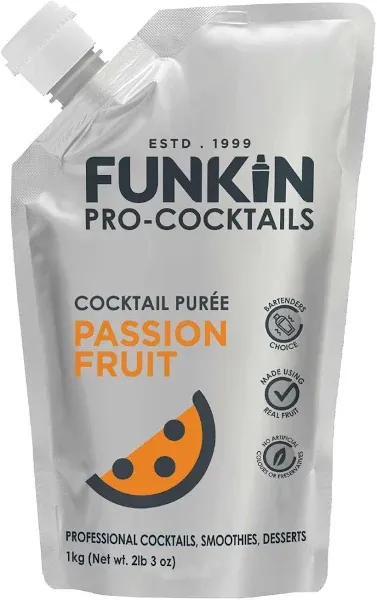 Funkin Passion Fruit Puree 1kg